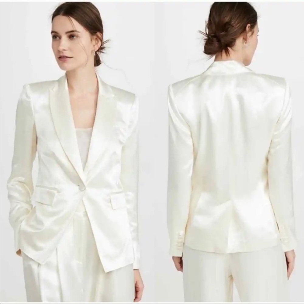 Veronica Beard Cream Athens‎ Dickey Jacket Sz. 10 NWT